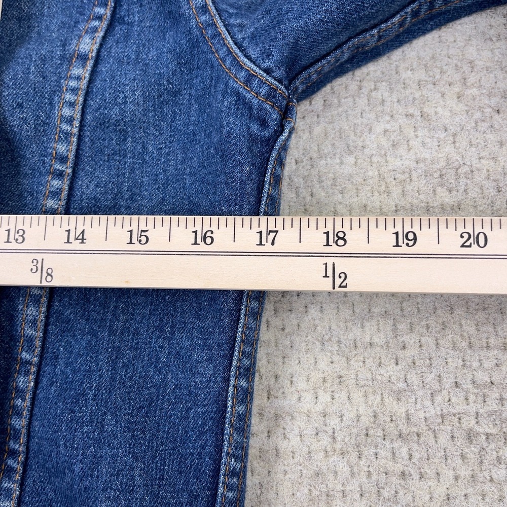 Vintage Levis Jacket Boys Size 16 Blue Denim Trucker Made USA 70704 0216 90s - Picture 12 of 14